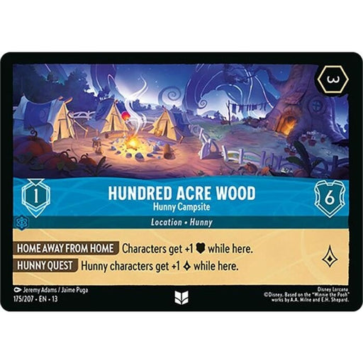 Hundred Acre Wood - Hunny Campsite