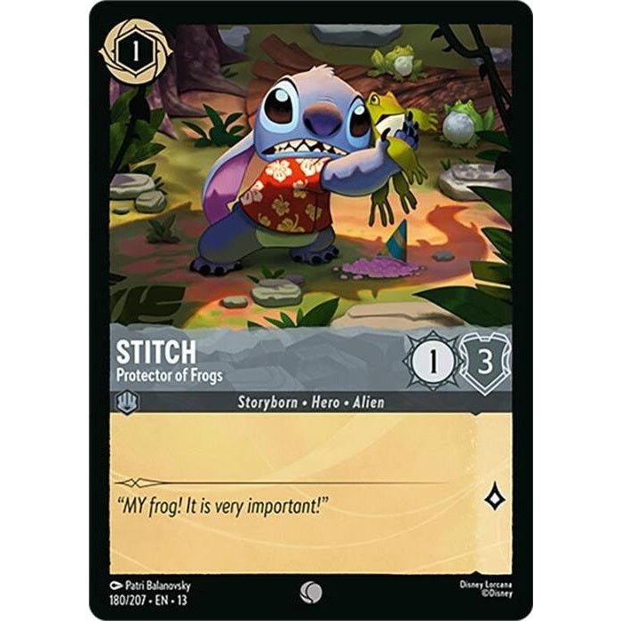 Stitch - Protector of Frogs