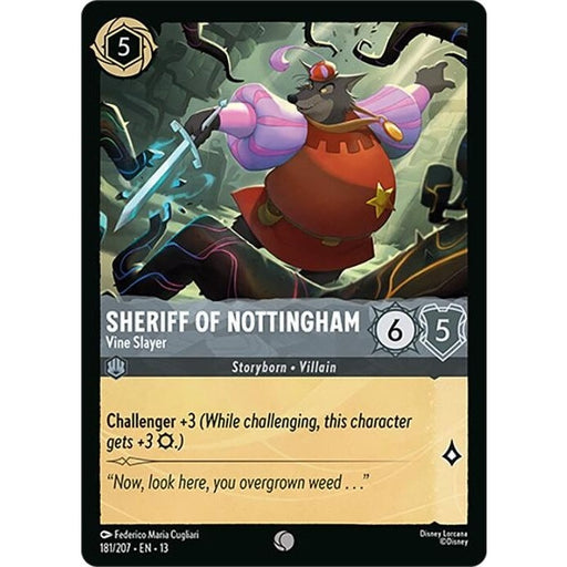 Sheriff of Nottingham - Vine Slayer