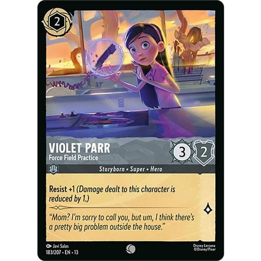 Violet Parr - Force Field Practice