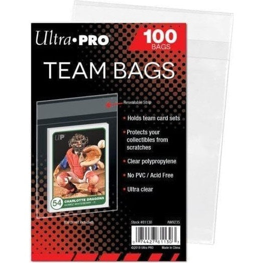 Ultra Pro Team Bags - 100 Pack