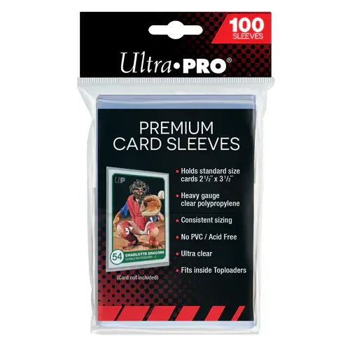 Ultra Pro Card Premium Card Sleeves Pack (100 Sleeves)