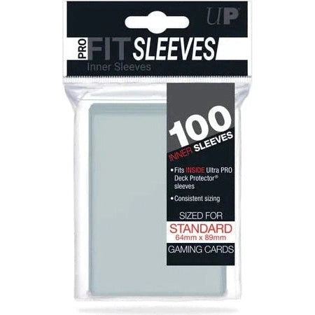 Ultra Pro PRO-Fit Standard Deck Inner Sleeves (100ct)