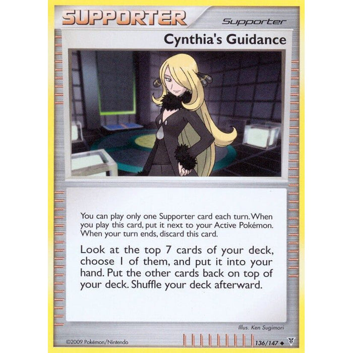 Cynthia's Guidance
