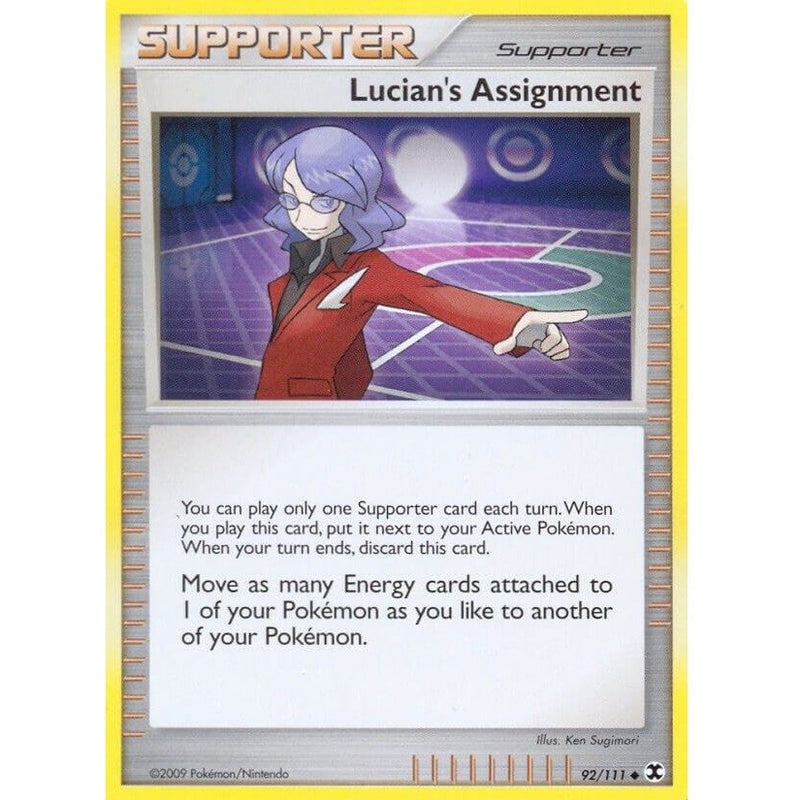 Lucian's Assignment