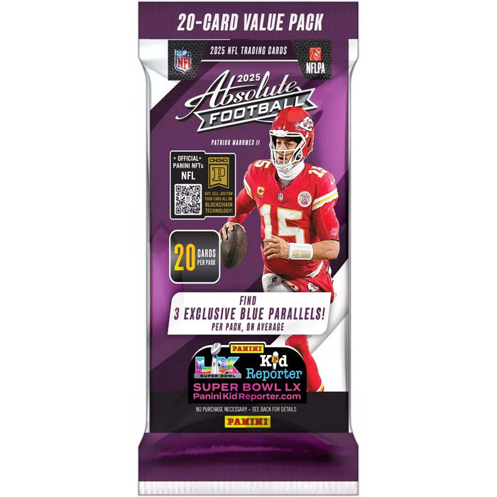 2025 Panini Absolute Football Value Pack