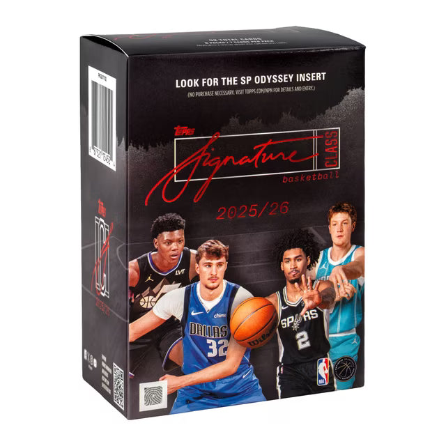 2025-26 Topps Signature Class Basketball Blaster Box