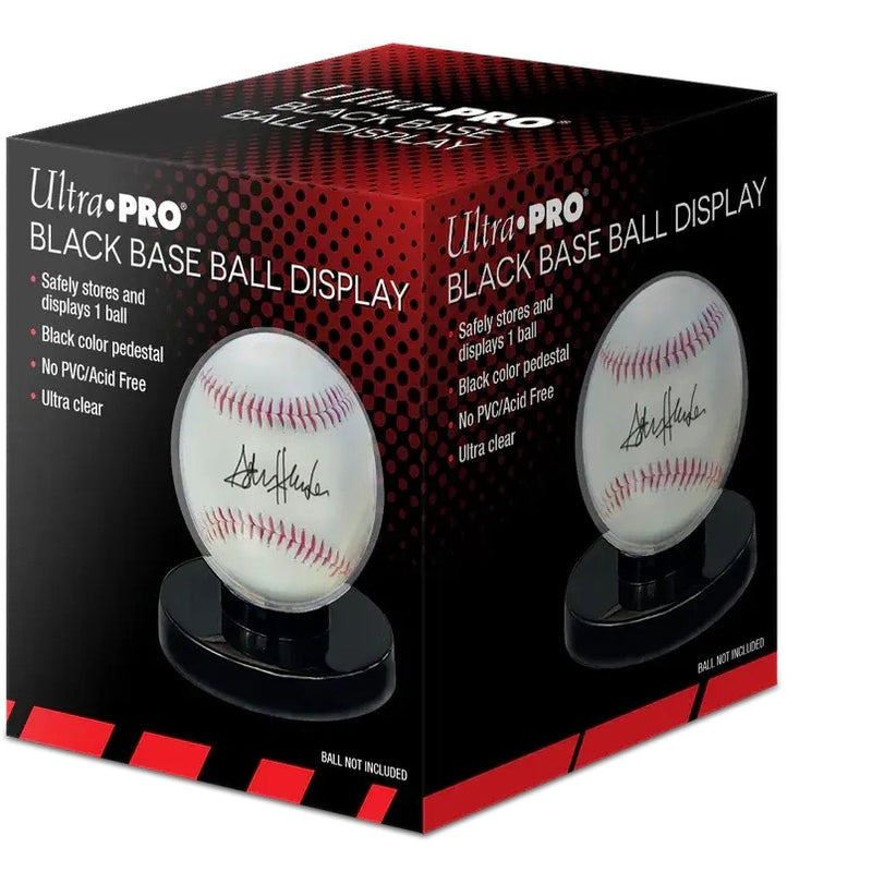 Ultra Pro Black Base Baseball Display
