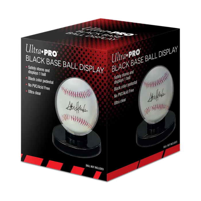 Ultra Pro Black Base Baseball Display