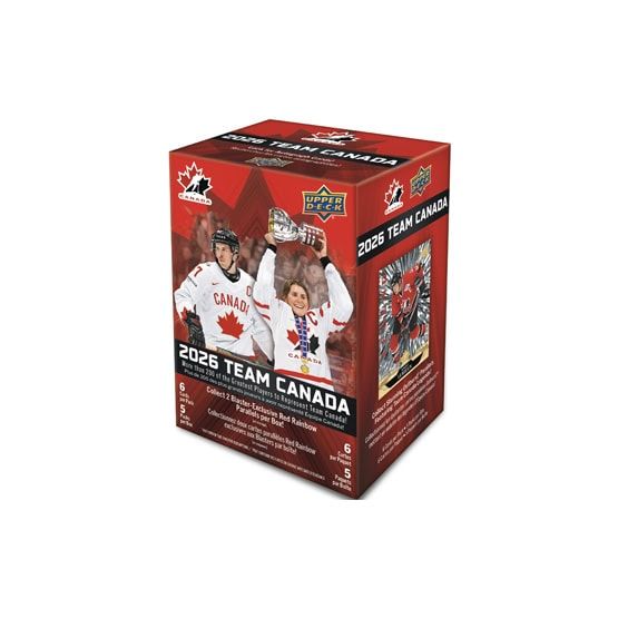2026 Upper Deck Team Canada Blaster Box