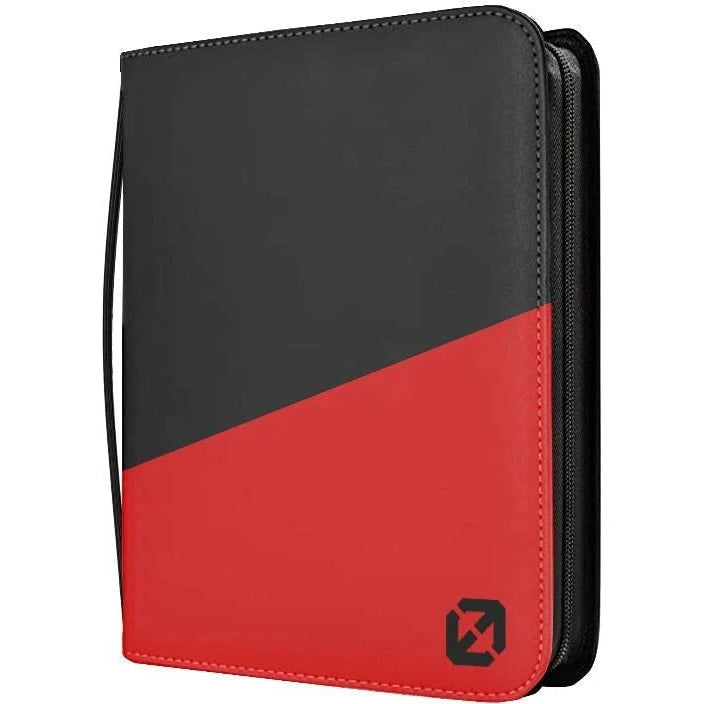 EvoRetro Shield+ 3x3 Black/Red Toploader Binder