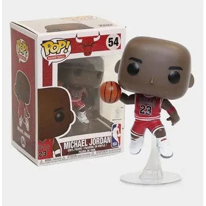 Funko POP NBA Bulls Michael Jordan Red 54 Premium Sports Cards