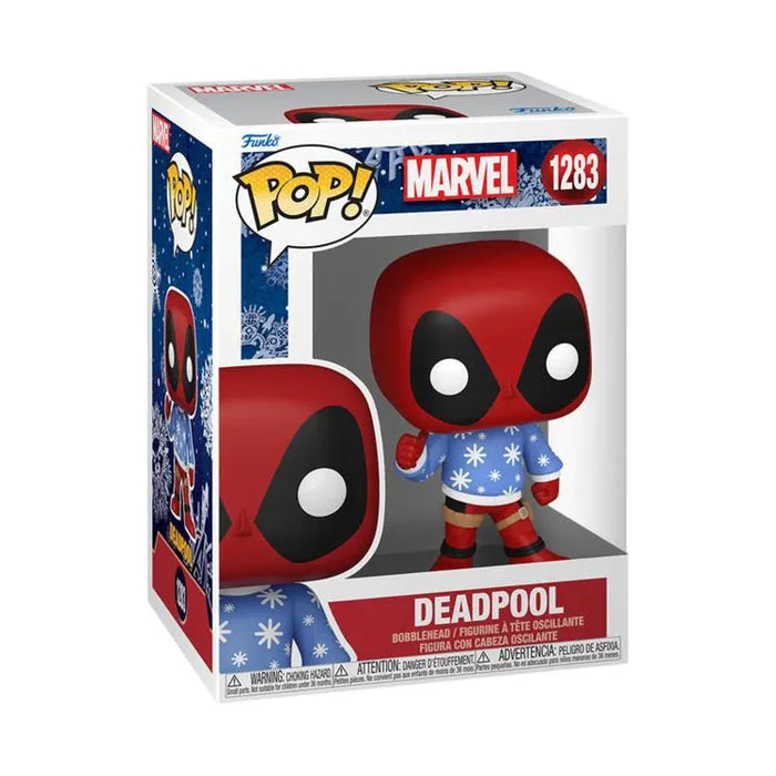 Funko Pop! Marvel #1283 Deadpool (Holiday Sweater) Vinyl Figure