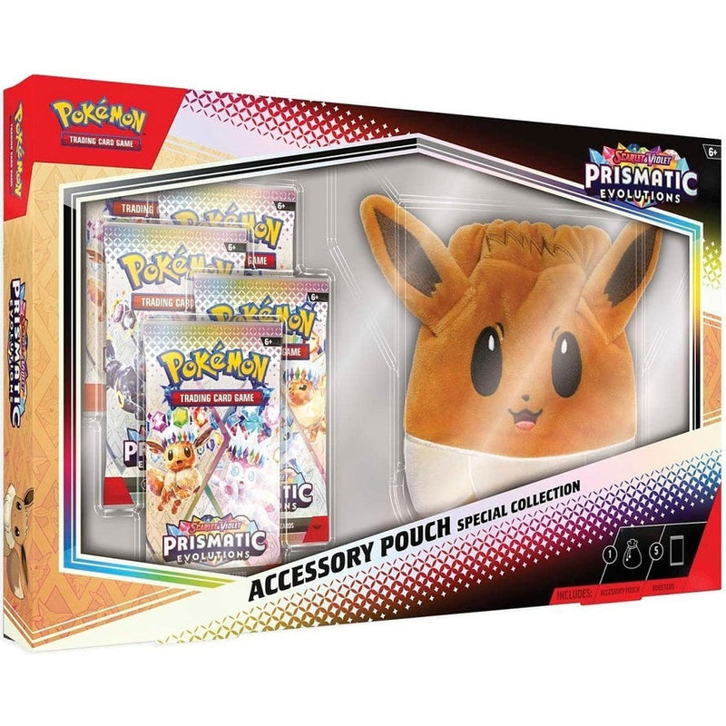 Pokémon TCG: Scarlet & Violet-Prismatic Evolutions Accessory Pouch Special Collection