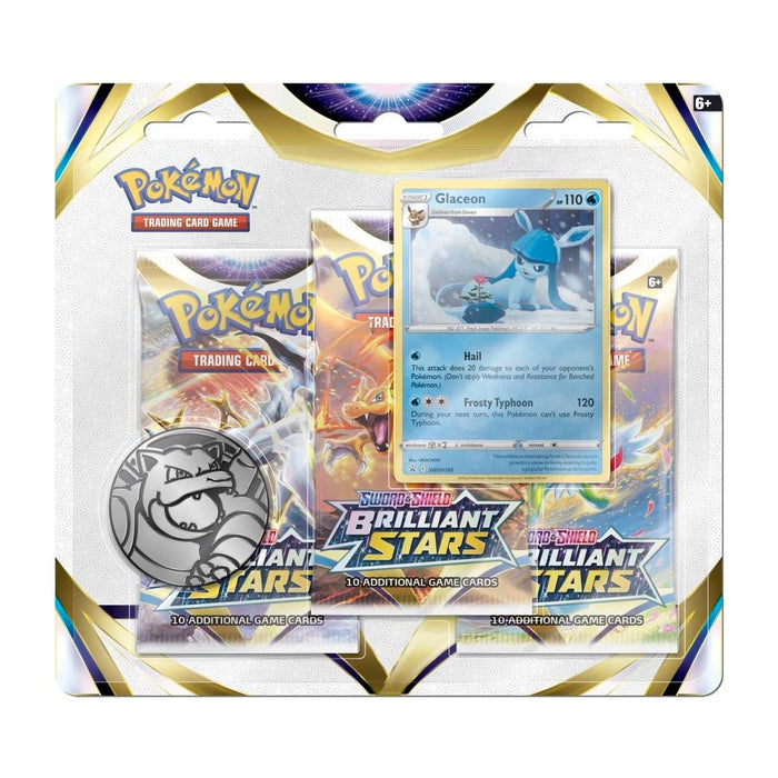 Pokémon TCG Sword & Shield-Brilliant Stars 3 Booster Pack