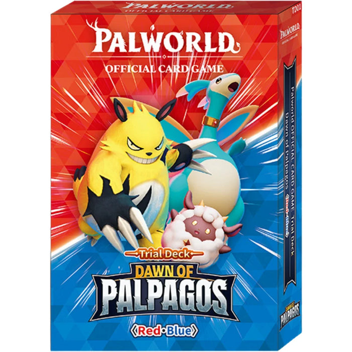 Palworld TD01 Dawn Of Palpagos Red/Blue Trial Deck