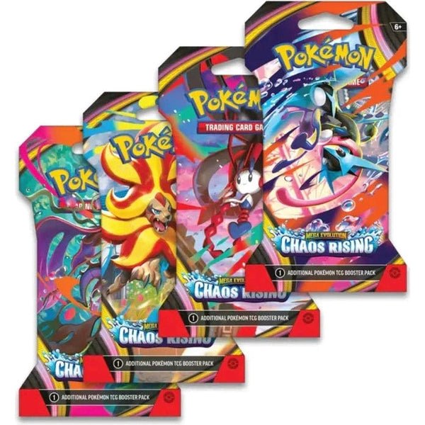 Pokémon TCG Mega Evolutions: Chaos Rising Sleeved Booster Pack