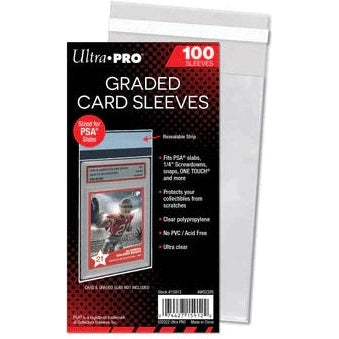 Ultra Pro PSA Slab Graded Card Sleeves 100 Pack
