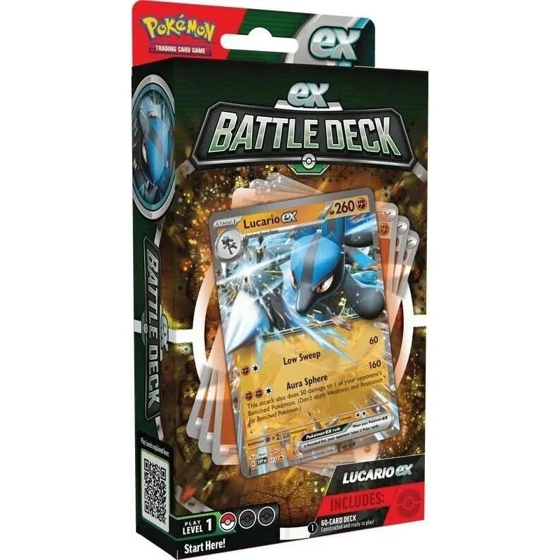 Pokémon Lucario ex Battle Deck