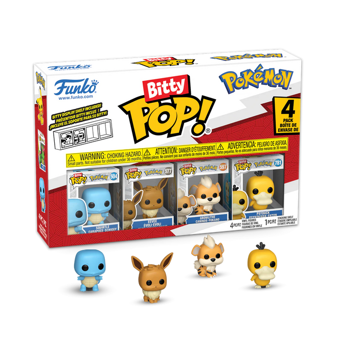 Funko Pop! Pokemon: Bitty Pop 4 Pack