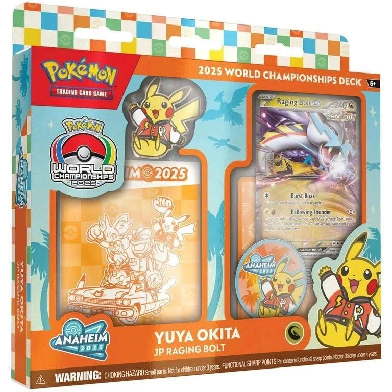 Pokémon 2025 World Championship Deck JP Raging Bolt