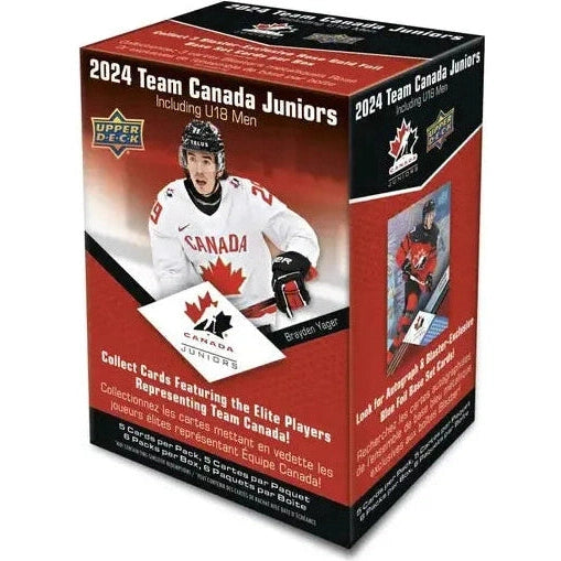 2024 Upper Deck Team Canada Juniors Blaster Box