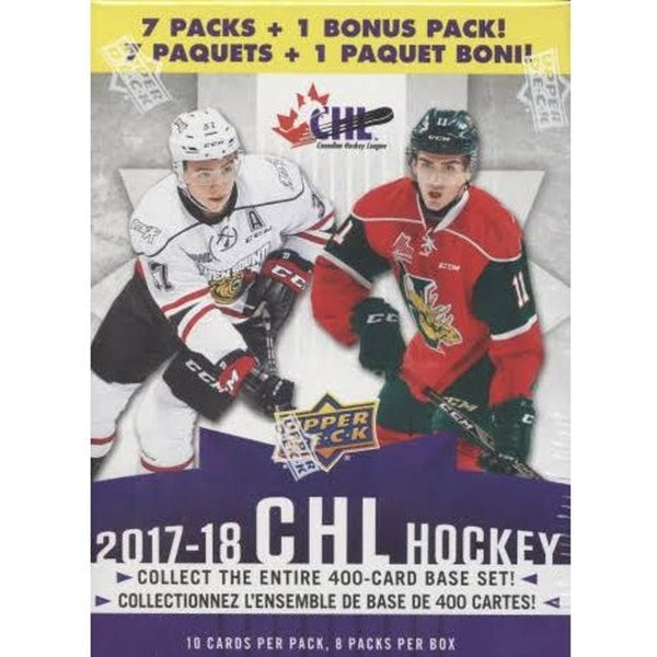 2017-18 Upper Deck CHL Hockey Blaster Box