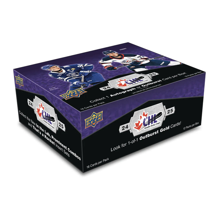 2024-25 Upper Deck CHL Hobby Box