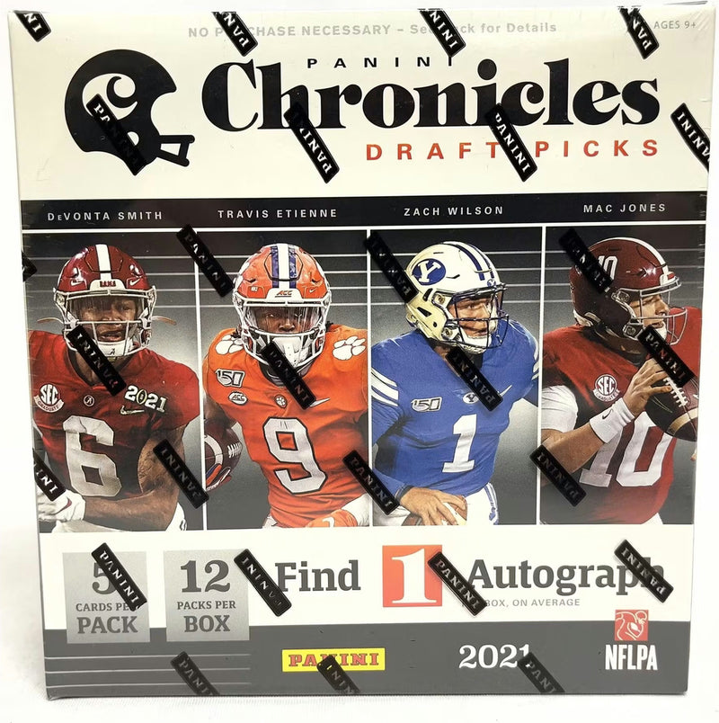 2021 Panini Chronicles Draft Picks Football Mega Box