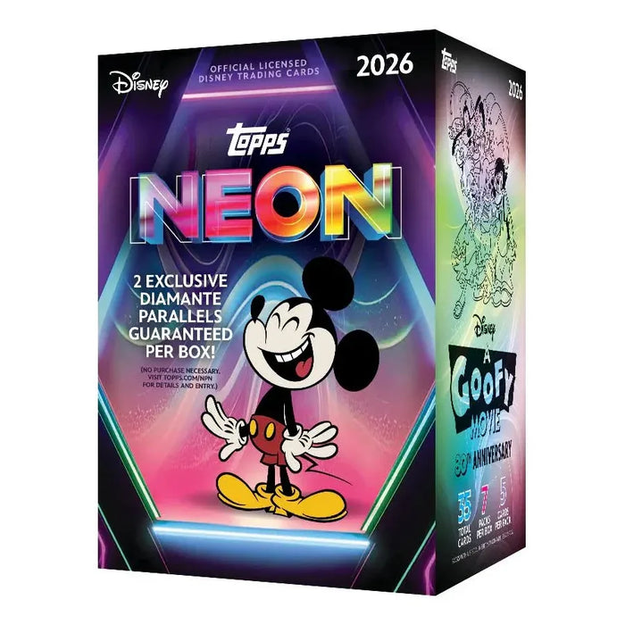 2026 Topps Disney Neon Blaster Box