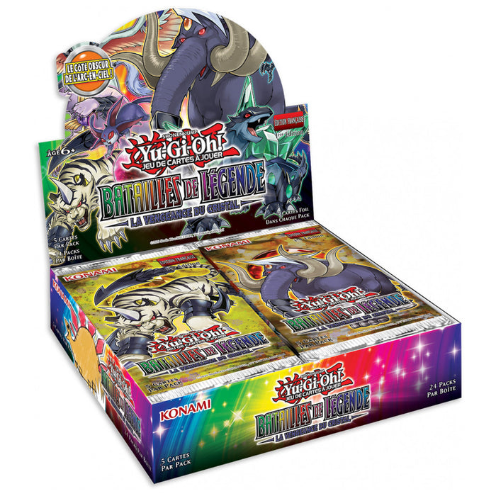 Yu-Gi-Oh! TCG: Battles Of Legend Crystal Revenge French Edition Booster Box