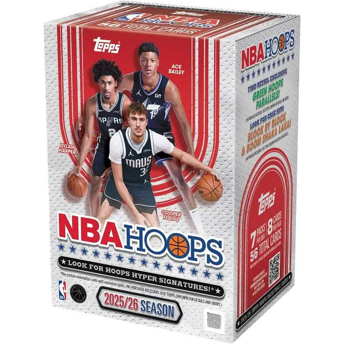 2025-26 Topps NBA Hoops Blaster Box