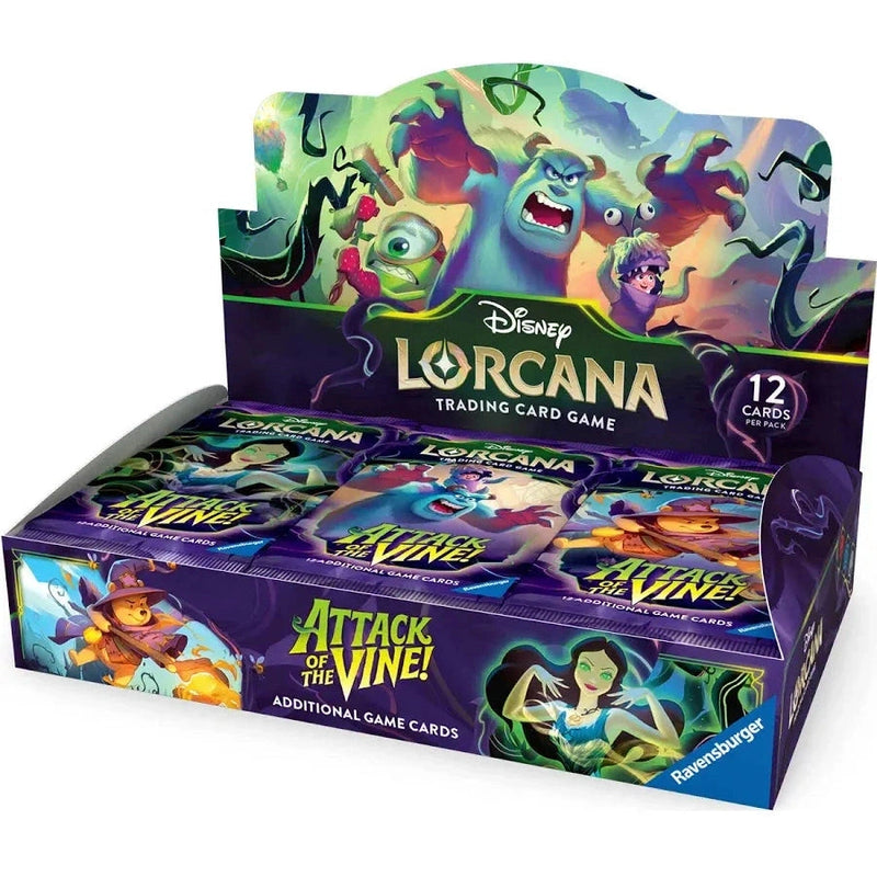 Disney Lorcana Attack Of The Vine! Booster Box