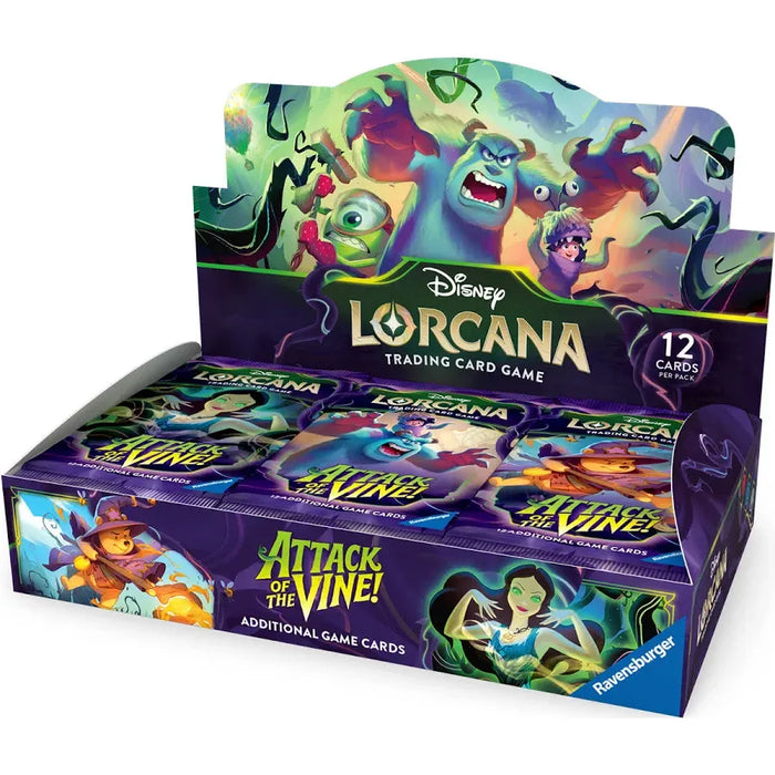 Disney Lorcana Attack Of The Vine! Booster Box