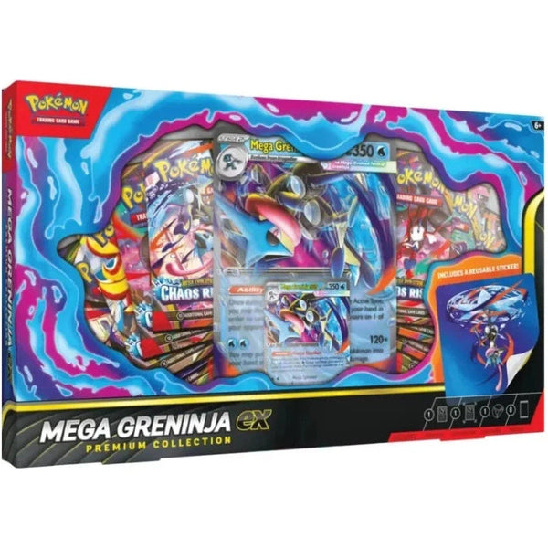 Pokémon TCG: Mega Greninja ex Premium Collection Box