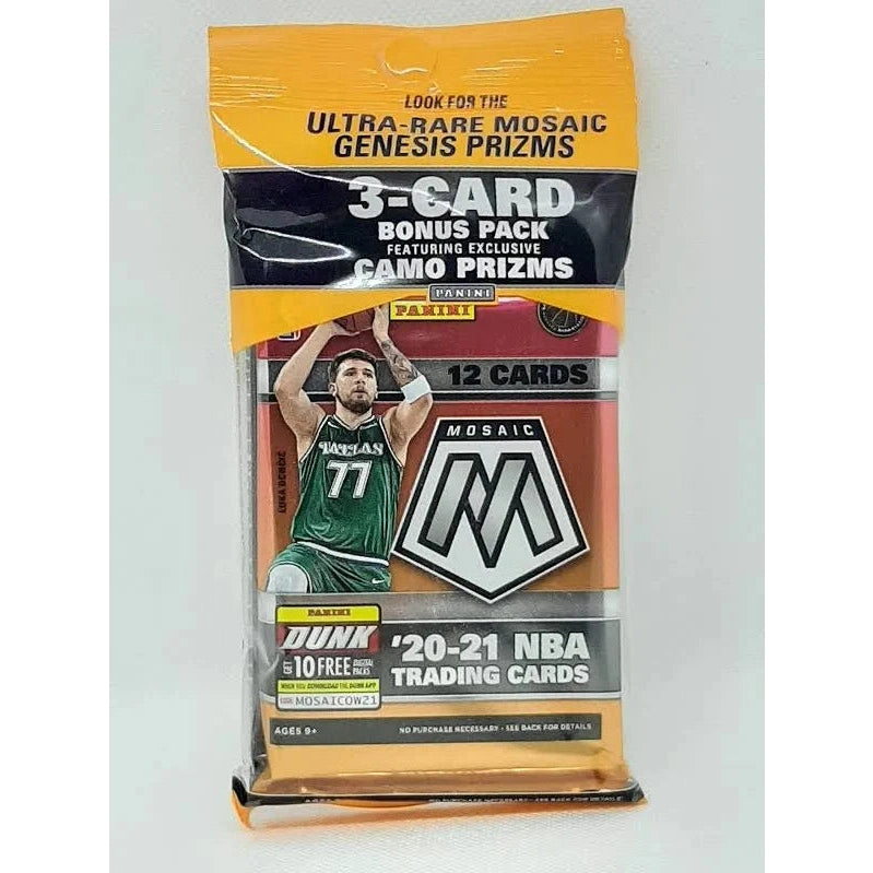 2020-21 Panini Mosaic Basketball Value Pack