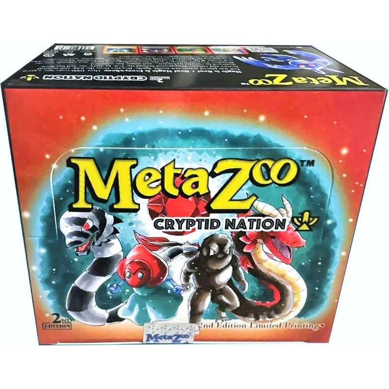 Meta Zoo Release Cryptid Nation 2nd Edition Booster Box