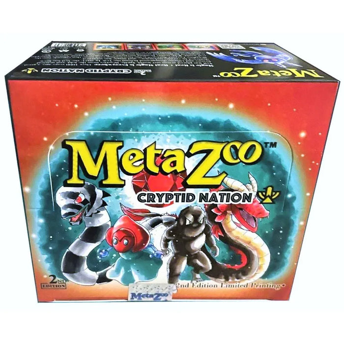 Meta Zoo Release Cryptid Nation 2nd Edition Booster Box