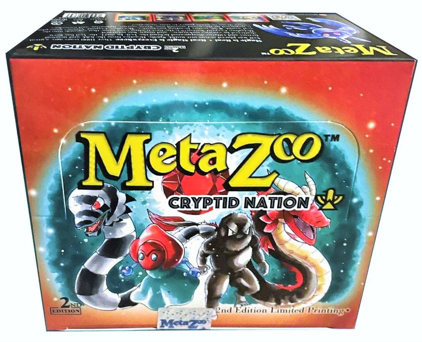 Meta Zoo Release Cryptid Nation 2nd Edition Booster Box