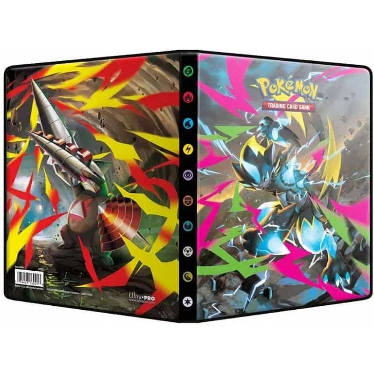 Ultra Pro 4 Pocket Pokemon Pitch Black Portfolio