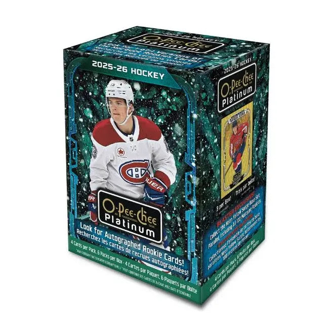 2025-26 O-Pee-Chee Platinum Blaster Box