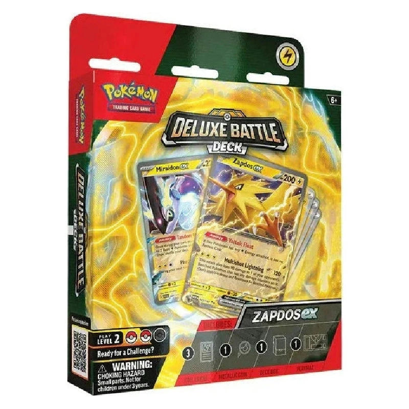 Pokemon Zapdos EX Deluxe Battle Deck