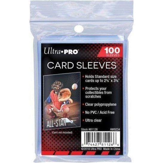 Ultra Pro Soft Card Sleeves (100 Ct)