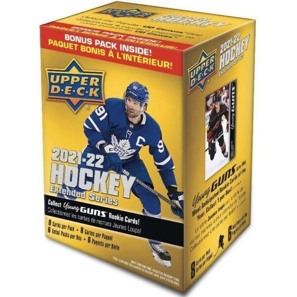 2021-22 Upper Deck Hockey Extended Series Blaster Box