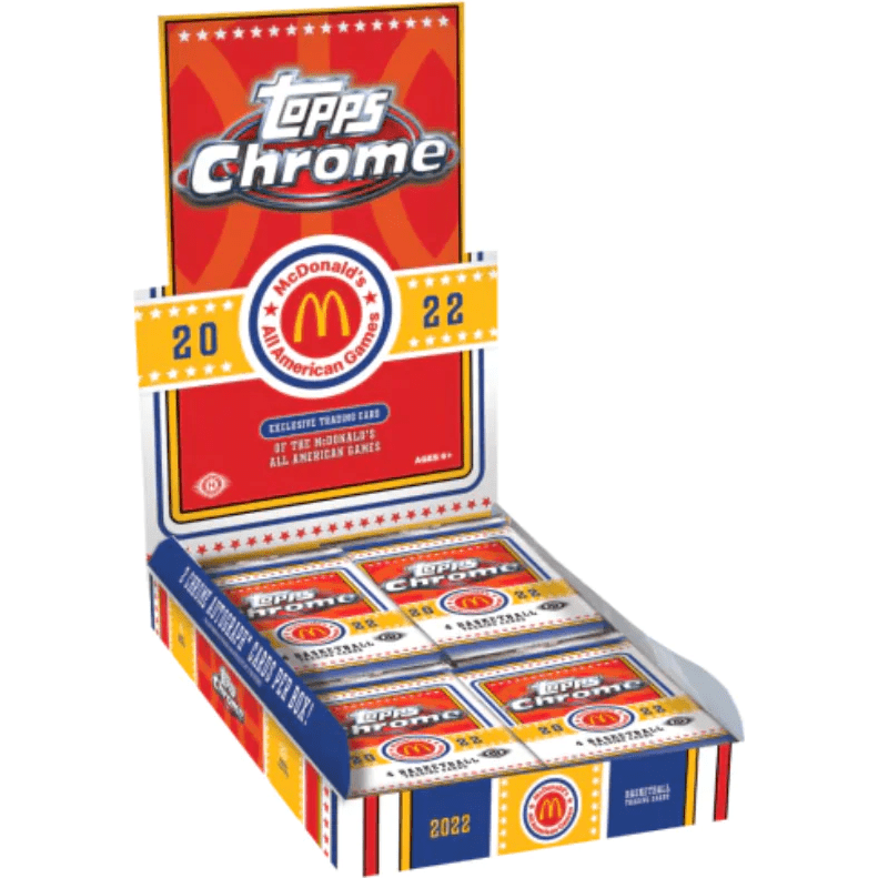 2022 Topps Chrome McDonalds All American Games Basketball Hobby Box