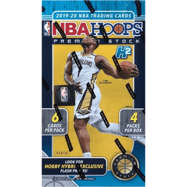2019-20 Panini NBA Hoops H2 Hobby Hybrid Box