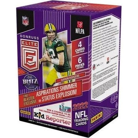 2022 Panini Donruss Elite Football Blaster Box