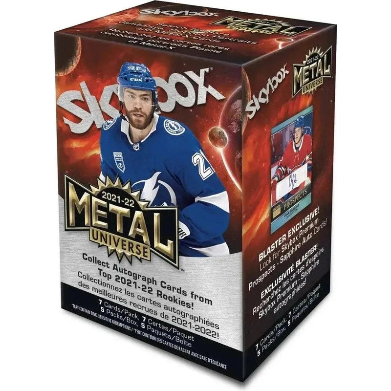 2021-22 Upper Deck Skybox Metal Universe Hockey Blaster Box