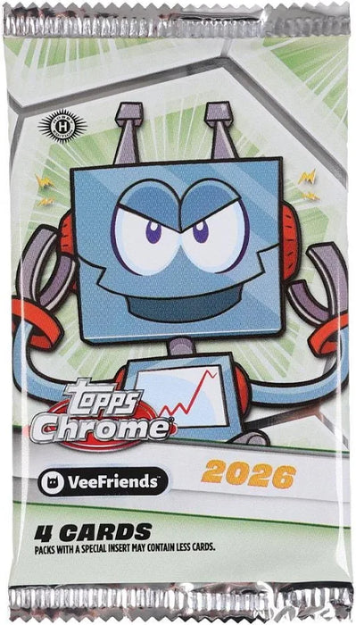 2026 Topps VeeFriends Chrome Hobby Pack