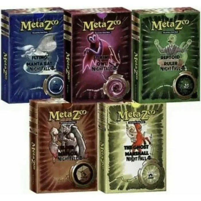 Meta Zoo Night Fall 1st Edition Theme Deck